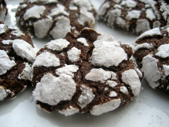 Martha Stewart’s Chocolate Crackle Cookies Recipe — the chic ...