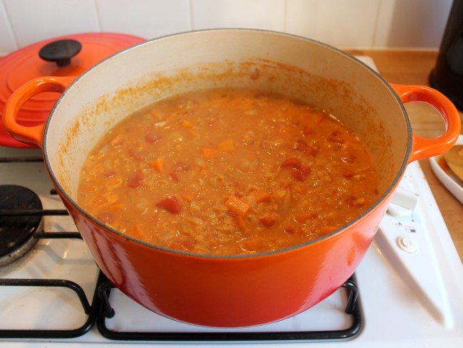 Curried Coconut Lentil Soup Recipe — the chic brûlée